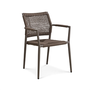 Tobago havestol - Brown farve - Aluminium